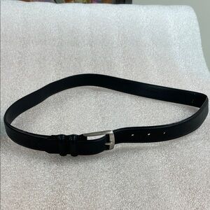 Polo by Ralph Lauren Black Leather Belt